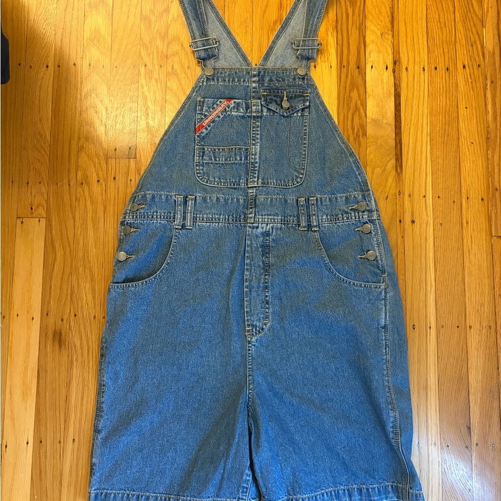 Denim Union Bay Overall Shorts